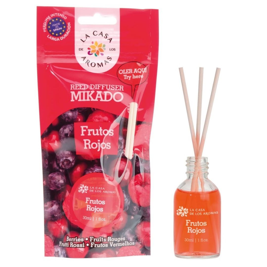 Red Fruits Reed Diffuser 30ml - Sweet & Refreshing Scent – MrPRICE.online