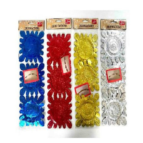 3pk 9 Feet Christmas Foil Garlands